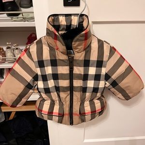 BURBERRY
Baby Beige Down Vintage Check Jacket